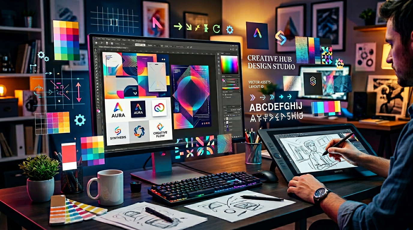 Diseño Gráfico Monster Marketing